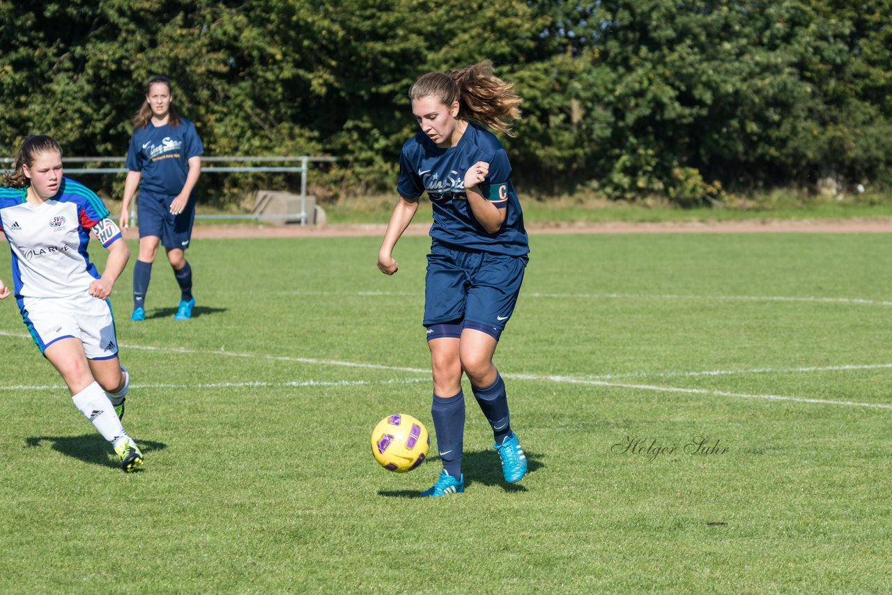 Bild 265 - B-Juniorinnen Krummesser SV - SV Henstedt Ulzburg : Ergebnis: 0:3